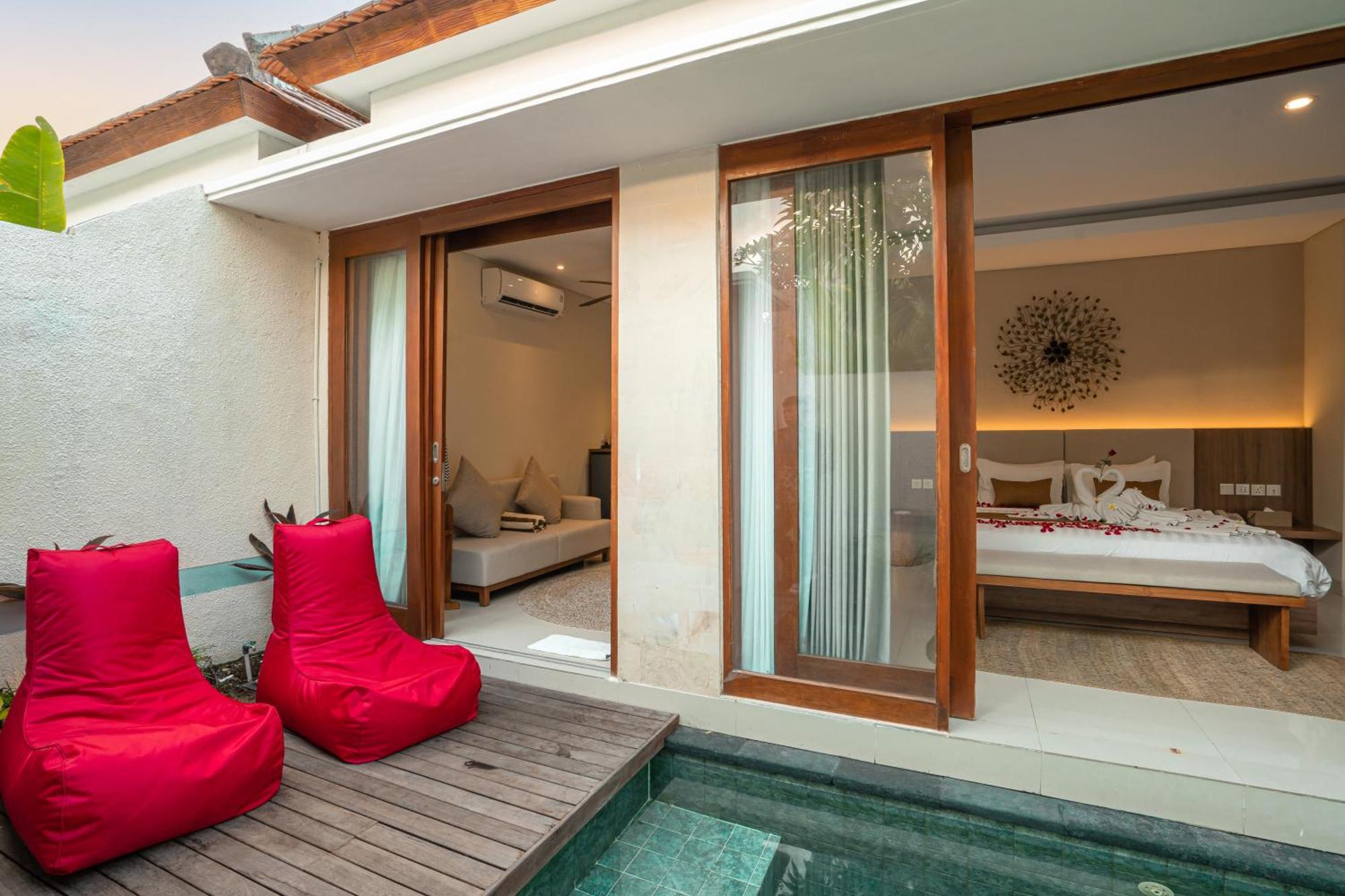 The Sakaye Villas & Spa Legian Rom bilde