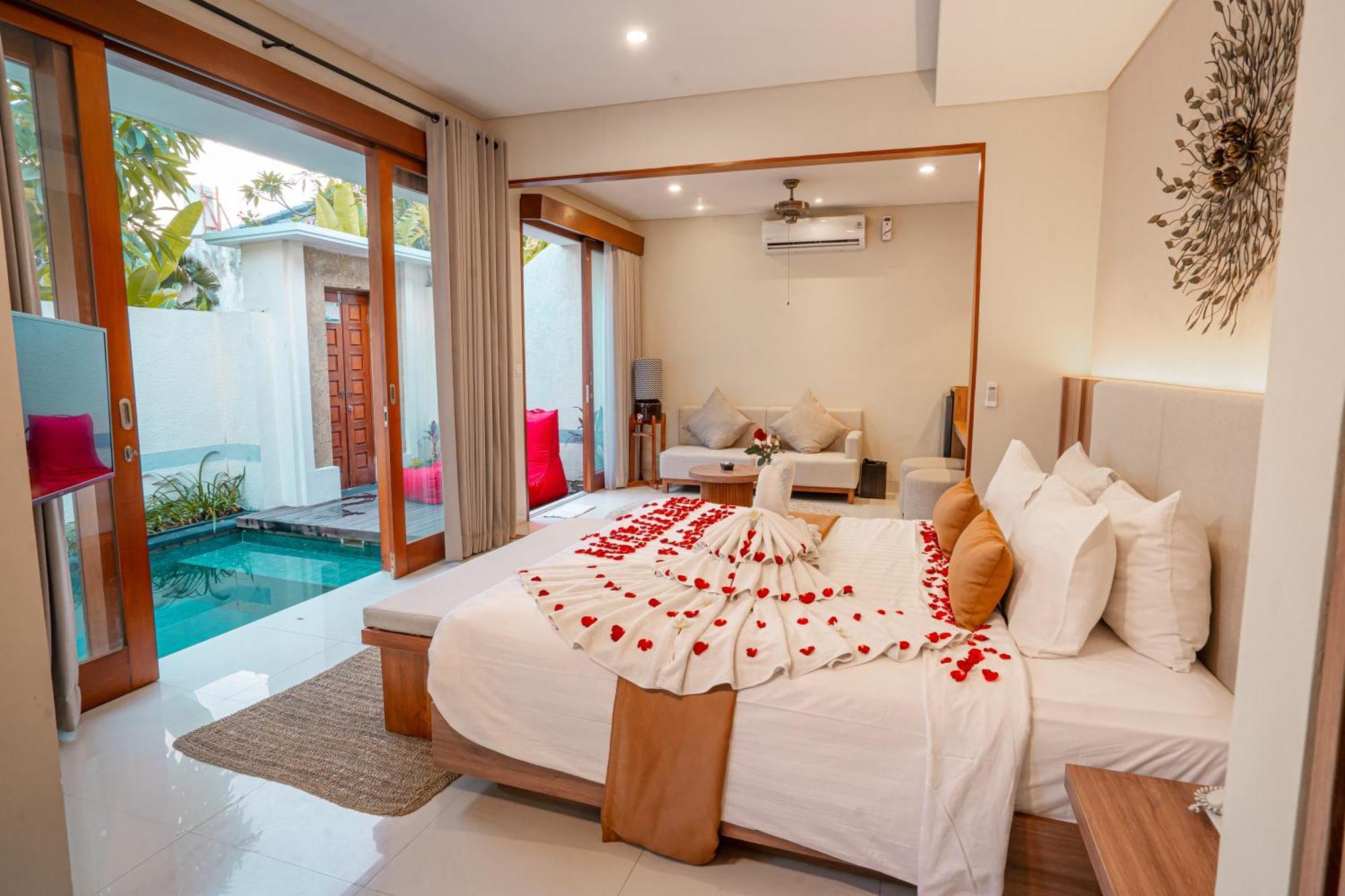 The Sakaye Villas & Spa Legian Rom bilde