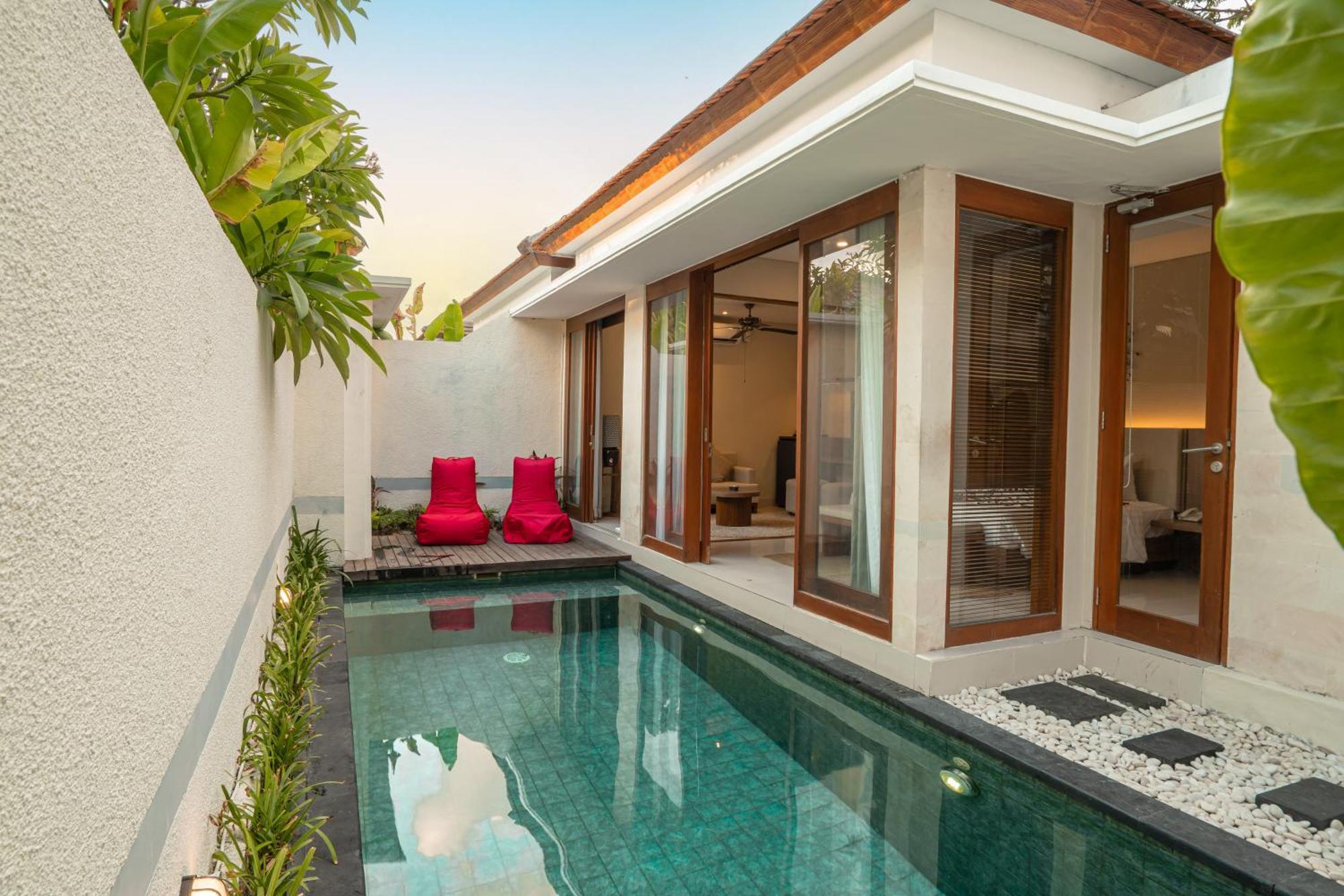 The Sakaye Villas & Spa Legian Rom bilde